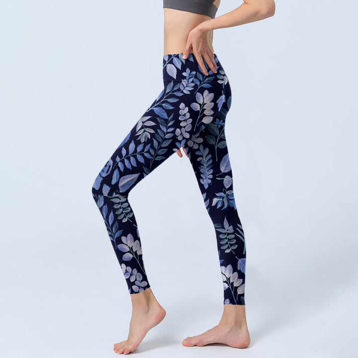 Leggings de yoga para mujer con estampado de Buddha Stones - image 3