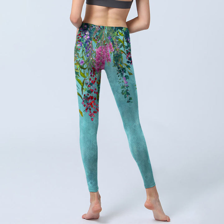 Leggings de yoga para mujer con estampado de Buddha Stones - image 6