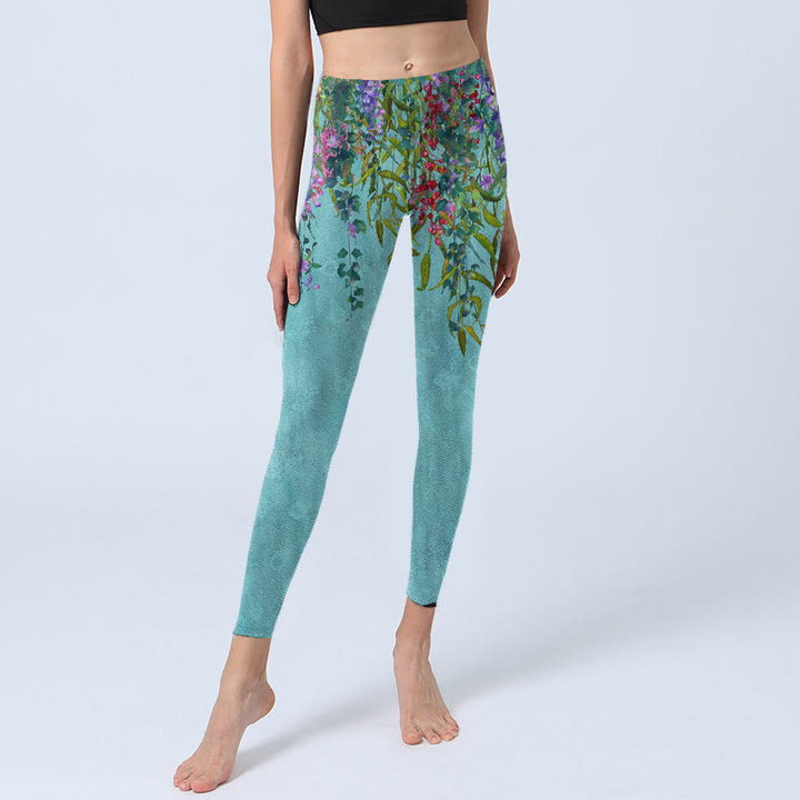 Leggings de yoga para mujer con estampado de Buddha Stones - image 5