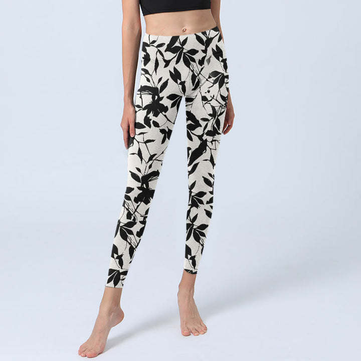Leggings de yoga para mujer con estampado de Buddha Stones - image 6