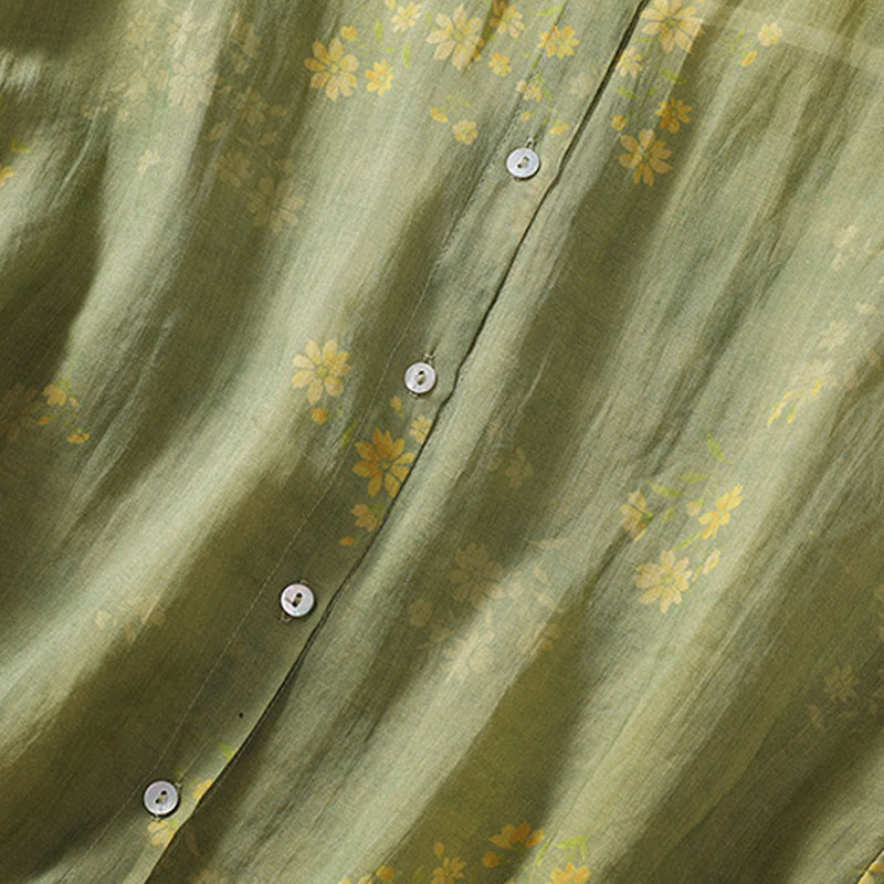 Camisa de manga corta para mujer con Buddha Stones - image 6