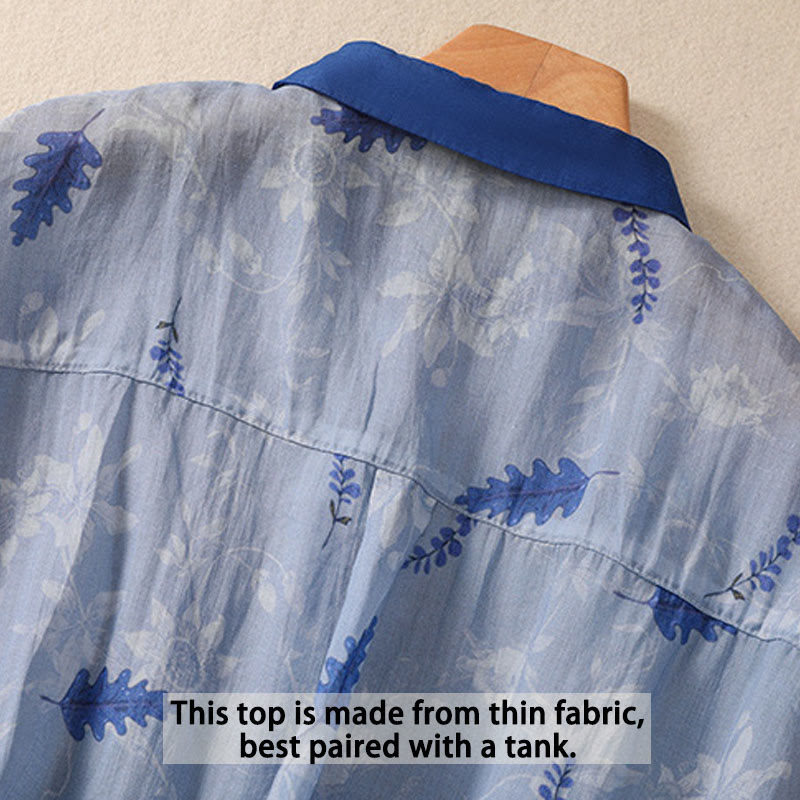 Camisa de manga corta para mujer con Buddha Stones - image 12