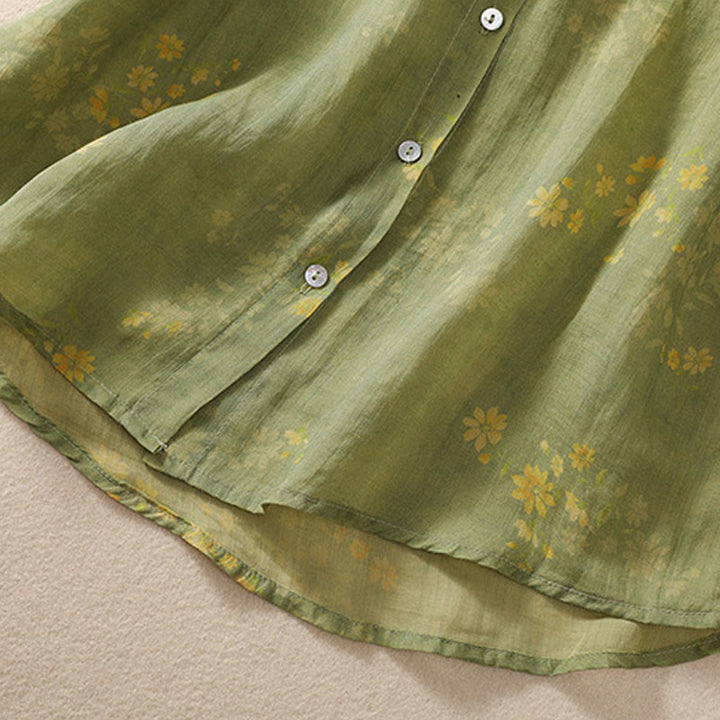 Camisa de manga corta para mujer con Buddha Stones - image 7