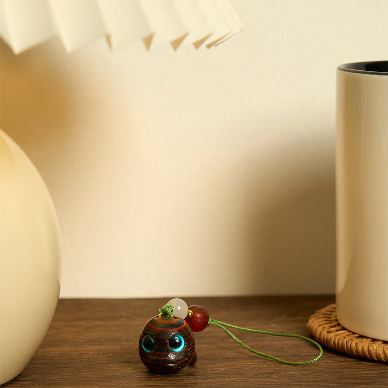 Buddha Stones, arcoíris, eucalipto, delfín, tallado con un efecto positivo, decoración para colgar en el teléfono. - image 15
