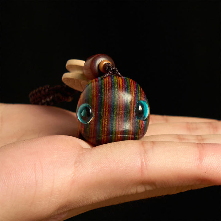 Buddha Stones, arcoíris, eucalipto, delfín, tallado con un efecto positivo, decoración para colgar en el teléfono. - image 4