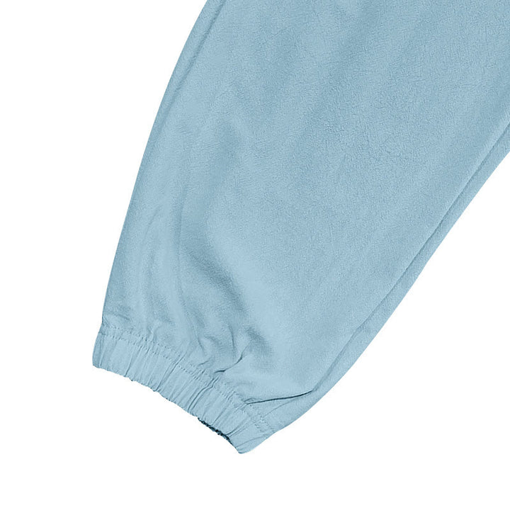 Pantalones cargo de lino con cordón y bolsillos para hombre, de color liso, con Buddha Stones - image 13