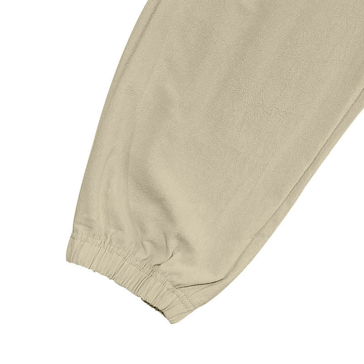 Pantalones cargo de lino con cordón y bolsillos para hombre, de color liso, con Buddha Stones - image 26
