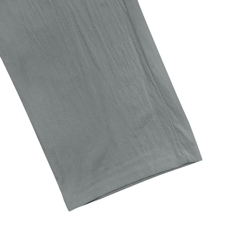 Pantalones casuales de algodón con botones y bolsillos para hombre , de Buddha Stones - image 17