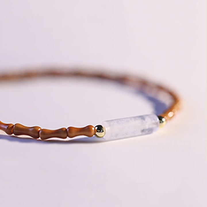 Pulsera de la paz de hueso de oliva ultrafino de Buddha Stones - image 21