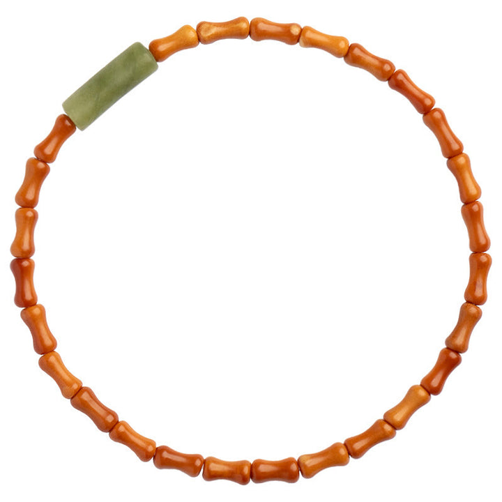 Pulsera de la paz de hueso de oliva ultrafino de Buddha Stones - image 17