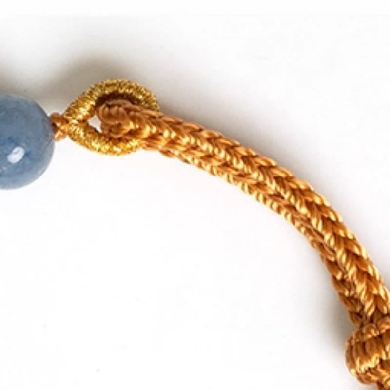 Pulsera curativa con hebilla de paz y aventurina coloreada con Buddha Stones - image 13