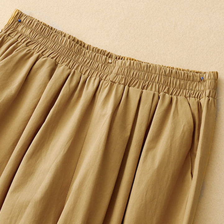Conjunto de 2 piezas de camisa de manga tres cuartos y pantalones harén para mujer con Buddha Stones para meditación - image 14