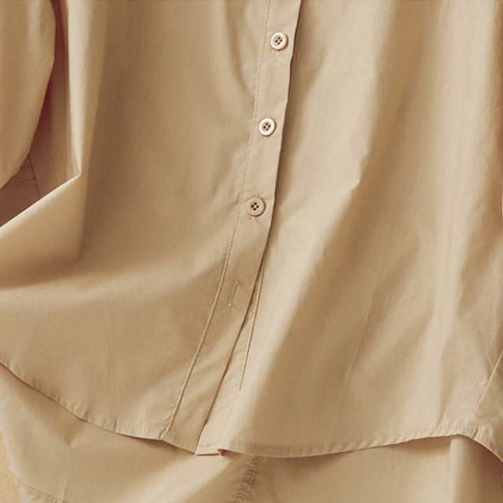 Conjunto de 2 piezas de camisa de manga tres cuartos y pantalones harén para mujer con Buddha Stones para meditación - image 6