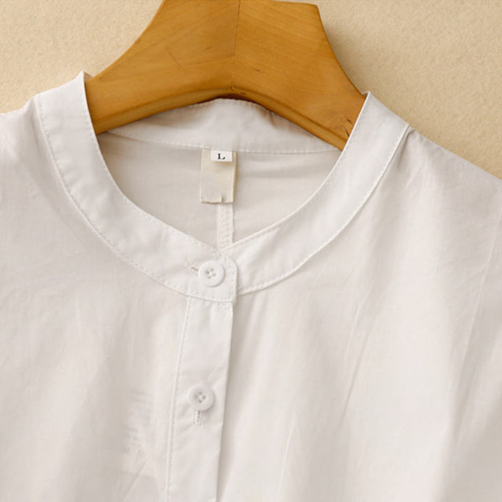 Conjunto de 2 piezas de camisa de manga tres cuartos y pantalones harén para mujer con Buddha Stones para meditación - image 23