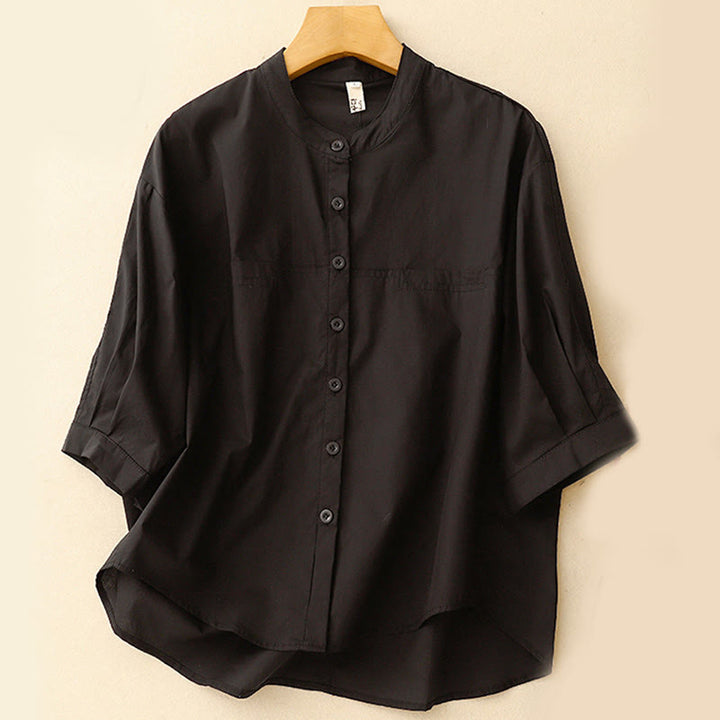 Conjunto de 2 piezas de camisa de manga tres cuartos y pantalones harén para mujer con Buddha Stones para meditación - image 28