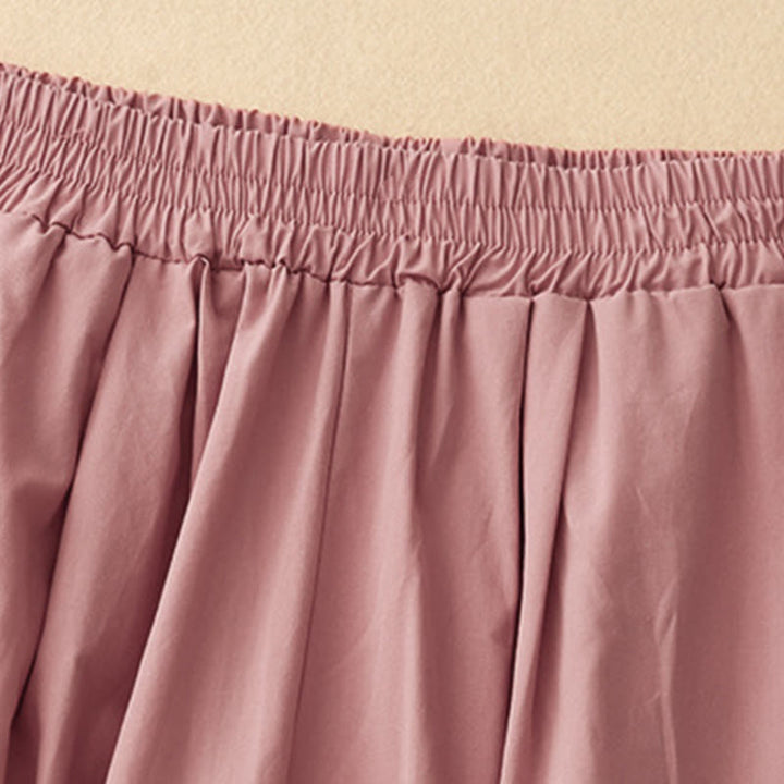 Conjunto de 2 piezas de camisa de manga tres cuartos y pantalones harén para mujer con Buddha Stones para meditación - image 34