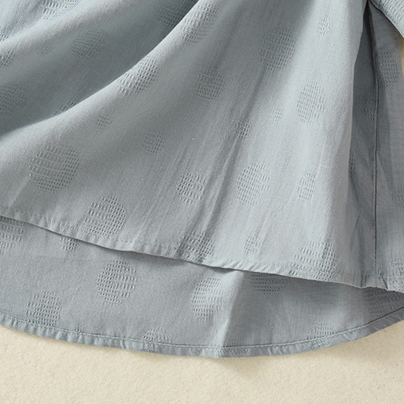 Conjunto de 2 piezas de camisa de manga corta y pantalones harén para mujer con Buddha Stones y ropa de meditación - image 5