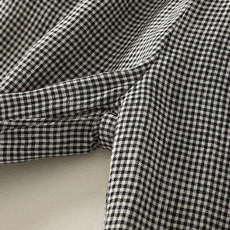 Pantalones harén de lino y algodón para mujer con estampado de Buddha Stones y bolsillos, con cordón ajustable - image 7