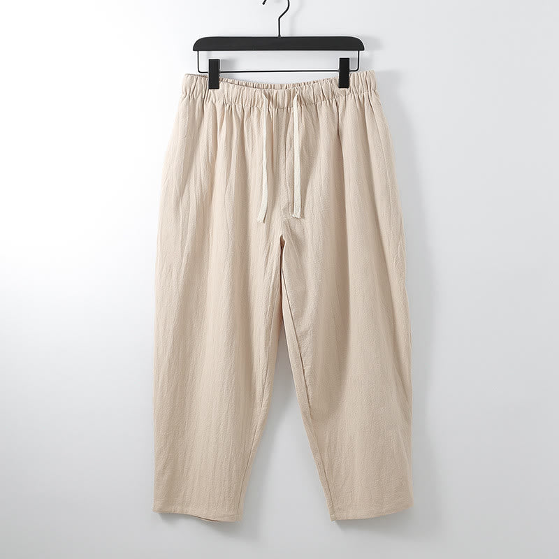 Conjunto de 2 piezas de kimono de algodón con pantalones hasta los tobillos para hombre con Buddha Stones. - image 13