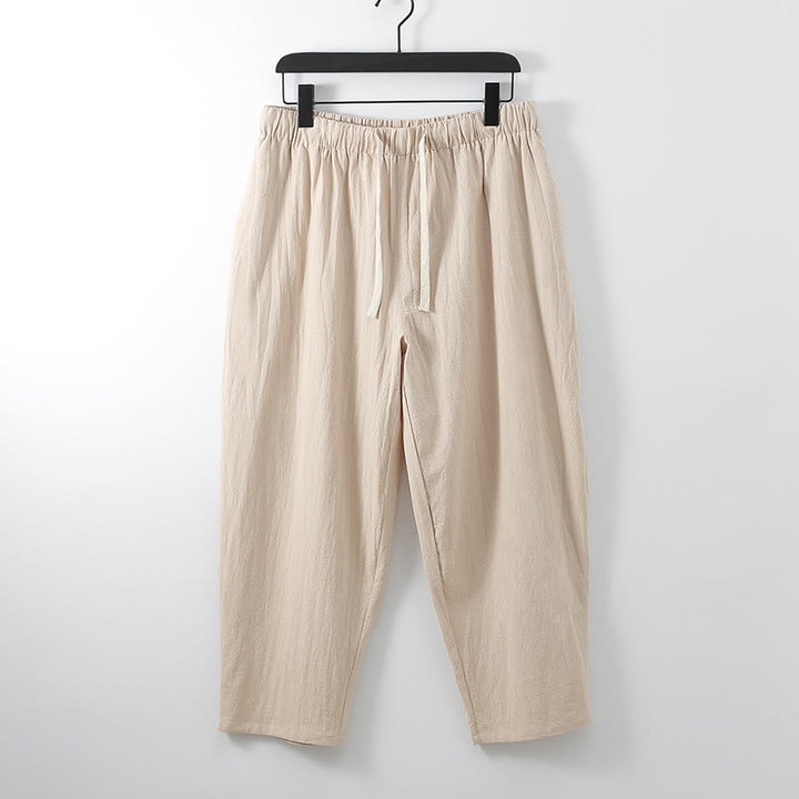 Conjunto de 2 piezas de kimono de algodón con pantalones hasta los tobillos para hombre con Buddha Stones. - image 13