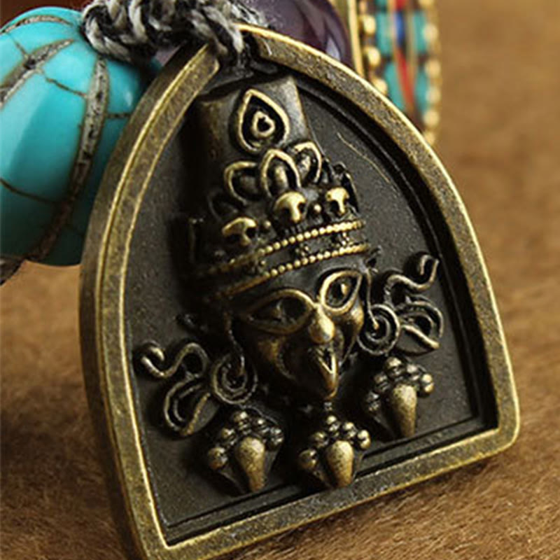 Pulsera de cuerda protectora de zakiram con ojo de Buddha Stones de Buda - image 11