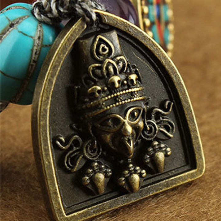 Pulsera de cuerda protectora de zakiram con ojo de Buddha Stones de Buda - image 11