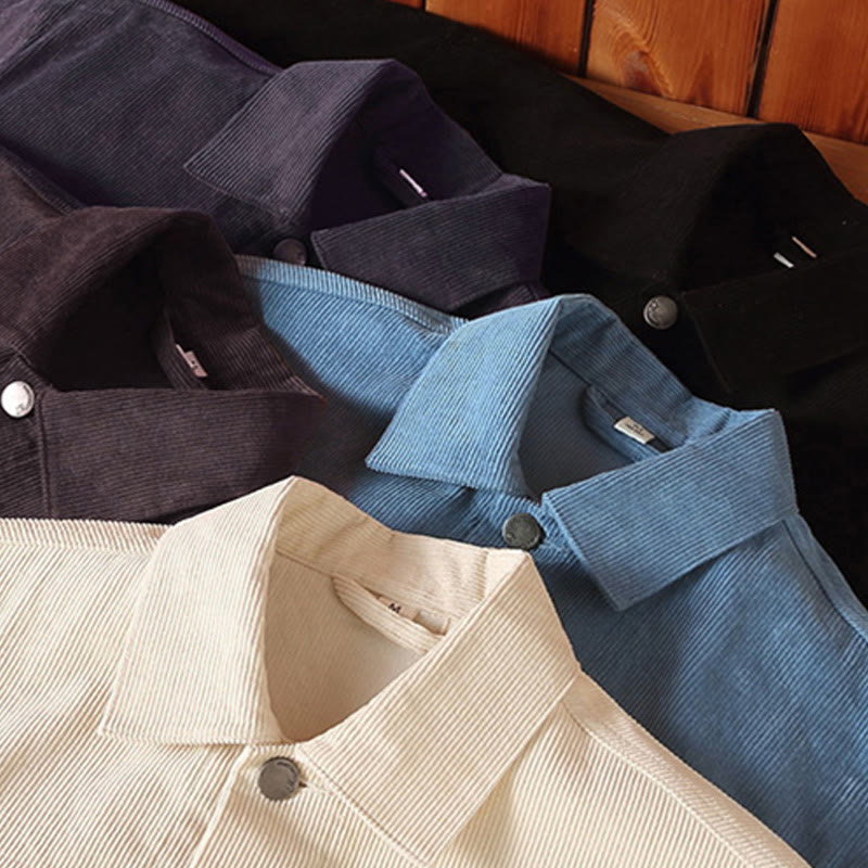 Chaqueta de algodón para hombre, con diseño de botones, manga larga y bolsillos, con estampado de Buddha Stones - image 11