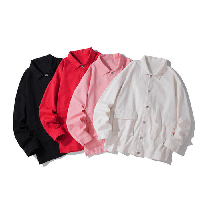 Chaqueta de algodón para hombre, con cuello alto, botones y manga larga, con estampado de Buddha Stones y bolsillos. - image 12