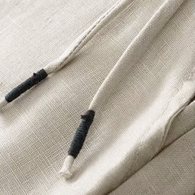 Pantalón capri de pierna ancha para mujer, de color liso, con un botón y bolsillos, estampado de Buddha Stones. - image 21