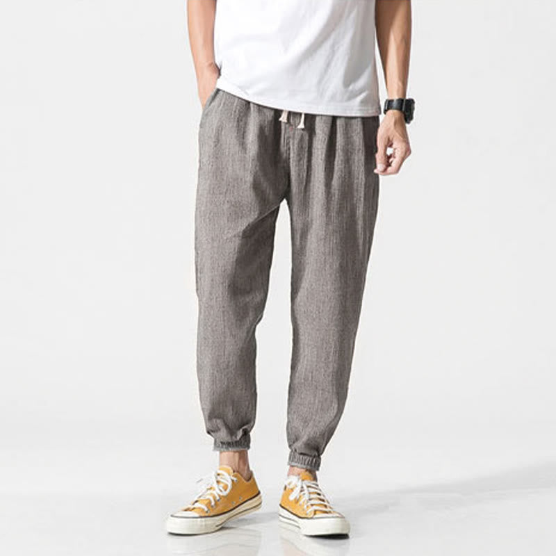 Pantalones de hombre con diseño de Buddha Stones y cordón ajustable con bolsillos - image 11