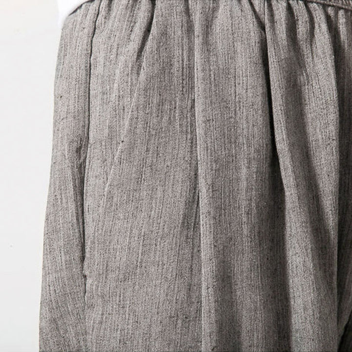 Pantalones de hombre con diseño de Buddha Stones y cordón ajustable con bolsillos - image 9