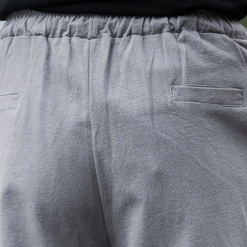 Pantalones bombachos casuales lisos con bolsillos para hombre Buddha Stones - image 17