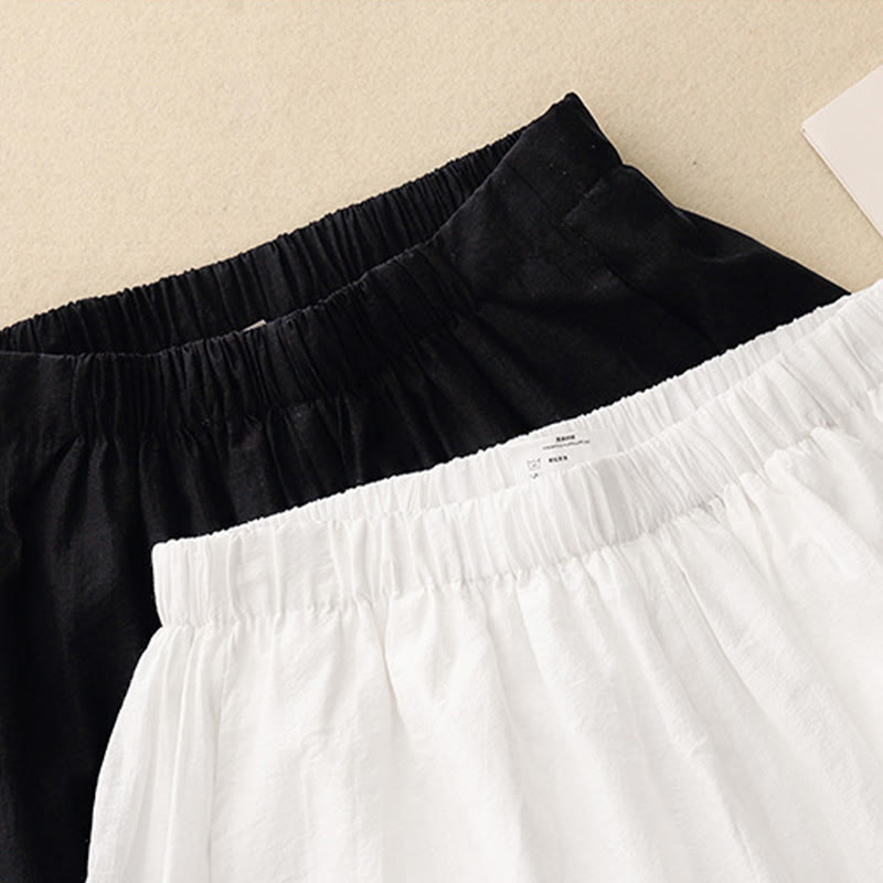 Pantalones harén de algodón para mujer, con diseño sencillo e informal, con bolsillos y estampado de Buddha Stones - image 13