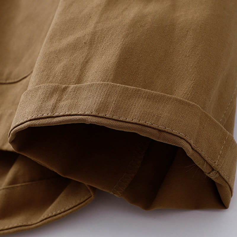 Chaqueta de algodón de manga larga para mujer con bolsillos y estampado de Buddha Stones - image 4