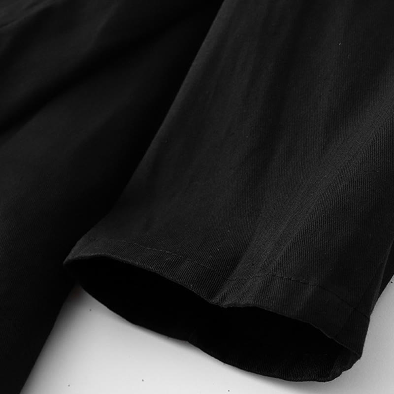 Chaqueta de algodón de manga larga para mujer con bolsillos y estampado de Buddha Stones - image 12