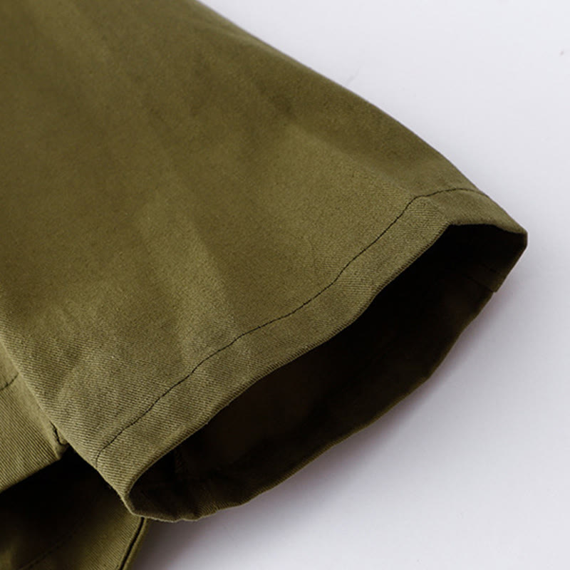 Chaqueta de algodón de manga larga para mujer con bolsillos y estampado de Buddha Stones - image 19