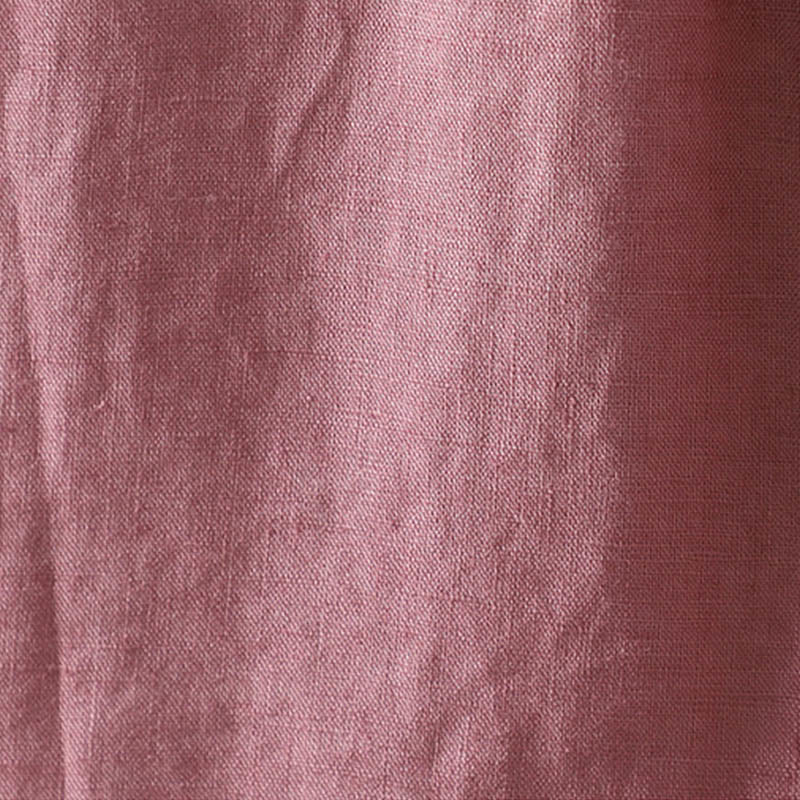 Chaqueta de algodón con cuello en V y bolsillos para mujer de Buddha Stones en color puro - image 15