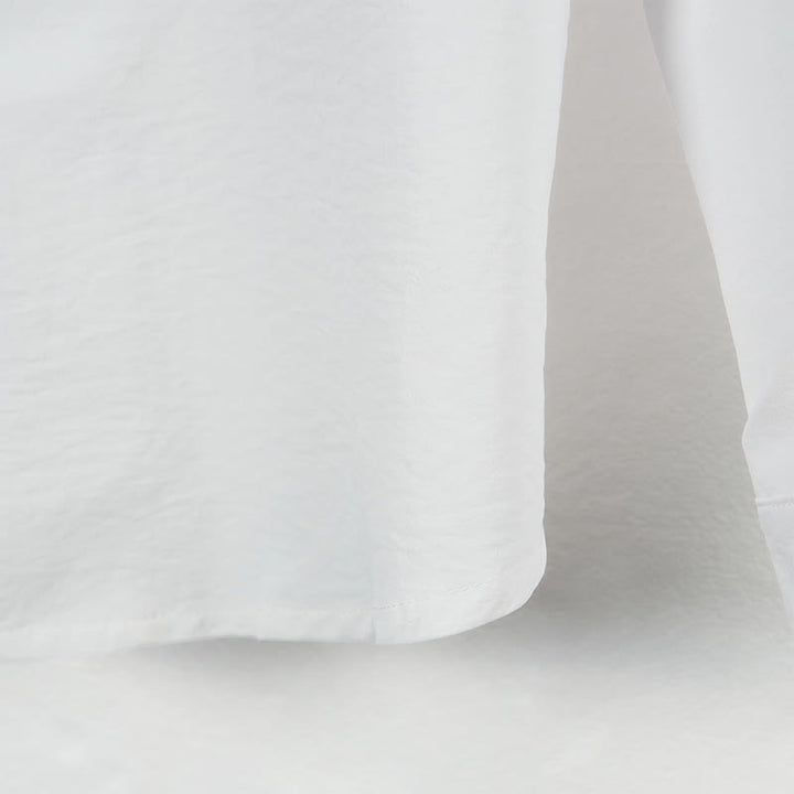 Camisa de manga larga para hombre con botones de color liso y Buddha Stones - image 10