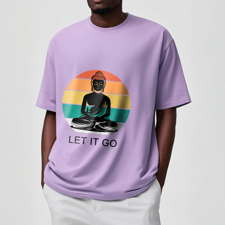 Camiseta de algodón con estampado de Buddha Stones de Buda - image 18