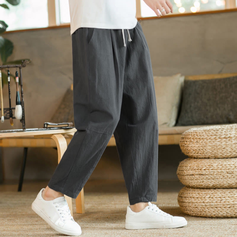 Pantalones de algodón de verano para hombre con bolsillos Buddha Stones - image 20