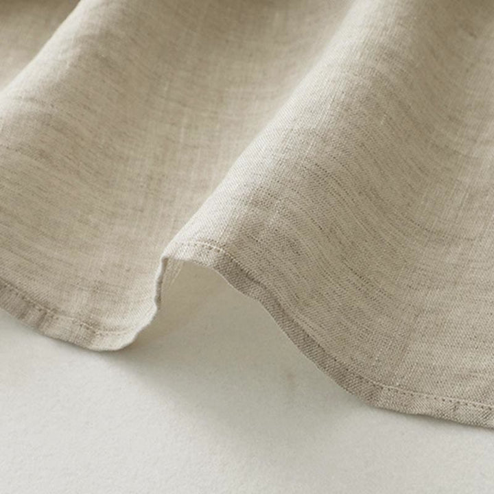 Camisa de manga tres cuartos con botones de color liso con Buddha Stones - image 10