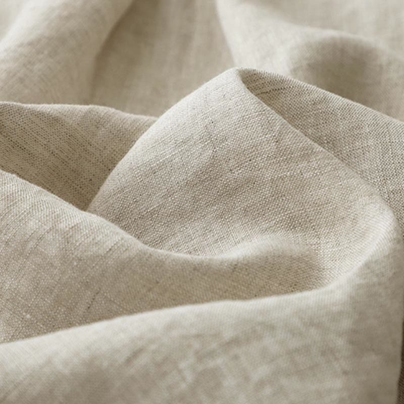 Camisa de manga tres cuartos con botones de color liso con Buddha Stones - image 11