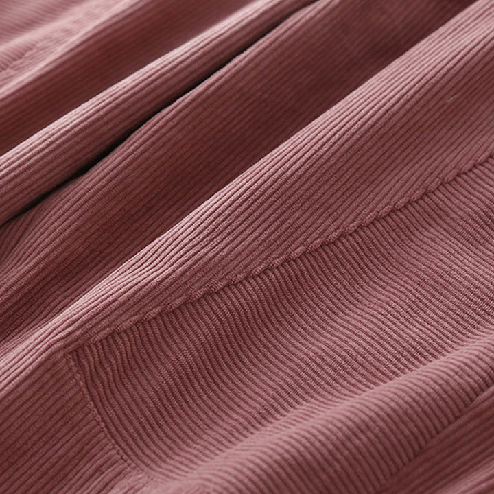 Pantalones harén de pana y poliéster para mujer, estilo vintage, con bolsillos, de Buddha Stones Commute - image 15