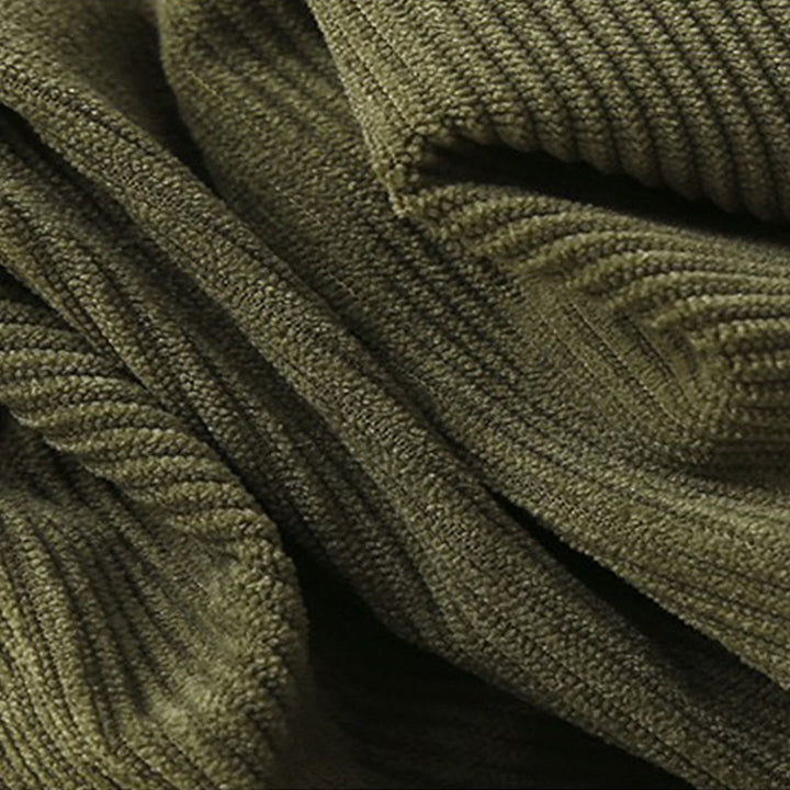 Pantalones harén de pana de algodón con bolsillos para mujer, estilo vintage, Buddha Stones Commute - image 7