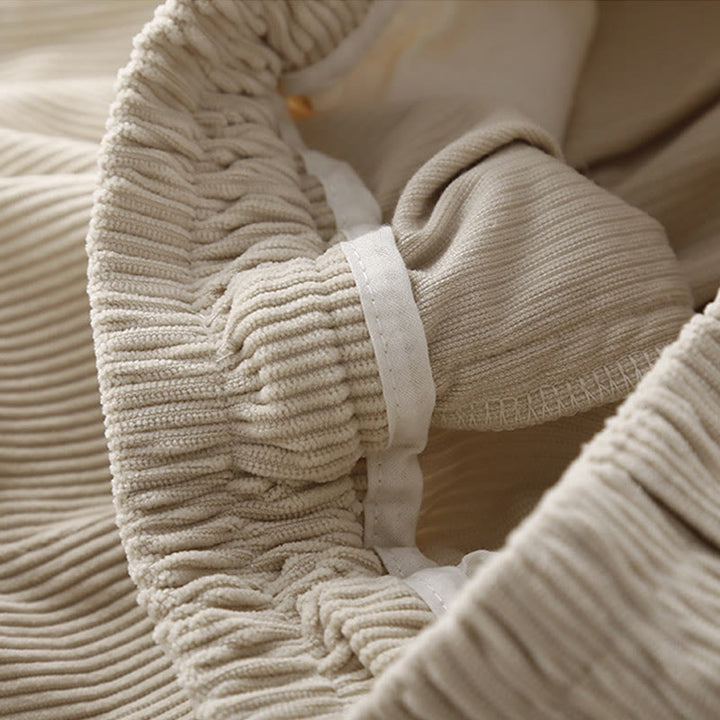 Pantalones harén de pana y poliéster para mujer, estilo vintage, con bolsillos, de Buddha Stones Commute - image 11