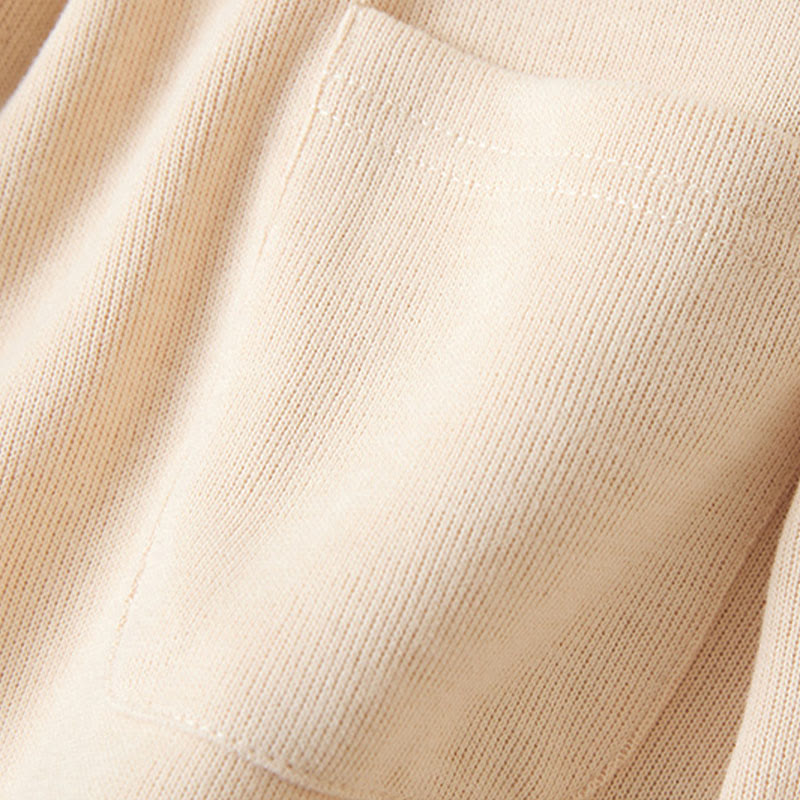 Chaqueta de algodón con capucha y bolsillos para mujer con botones lisos de Buddha Stones - image 13