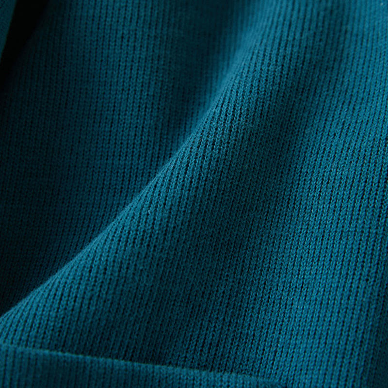 Chaqueta de algodón con capucha y bolsillos para mujer con botones lisos de Buddha Stones - image 20