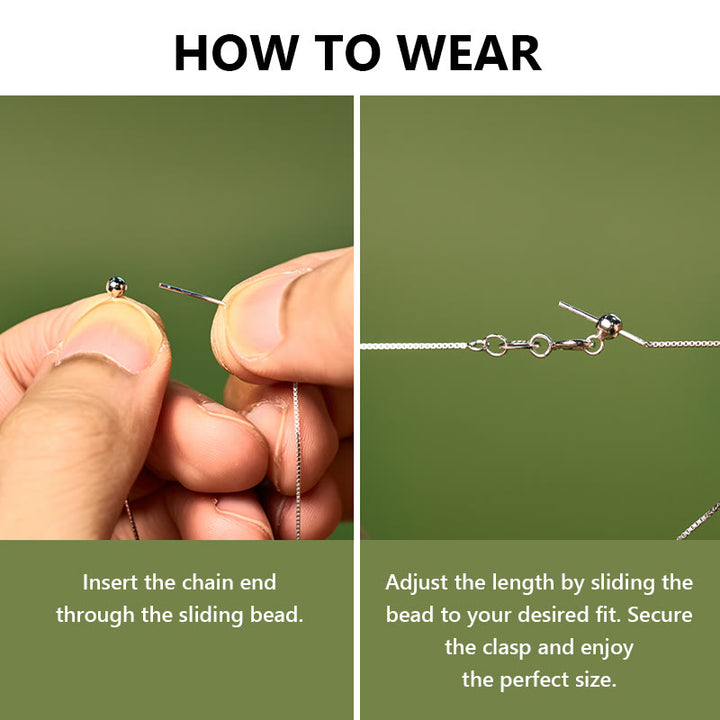 Pulsera de cadena con mini gato bendecido de plata de ley 925 con Buddha Stones - image 5