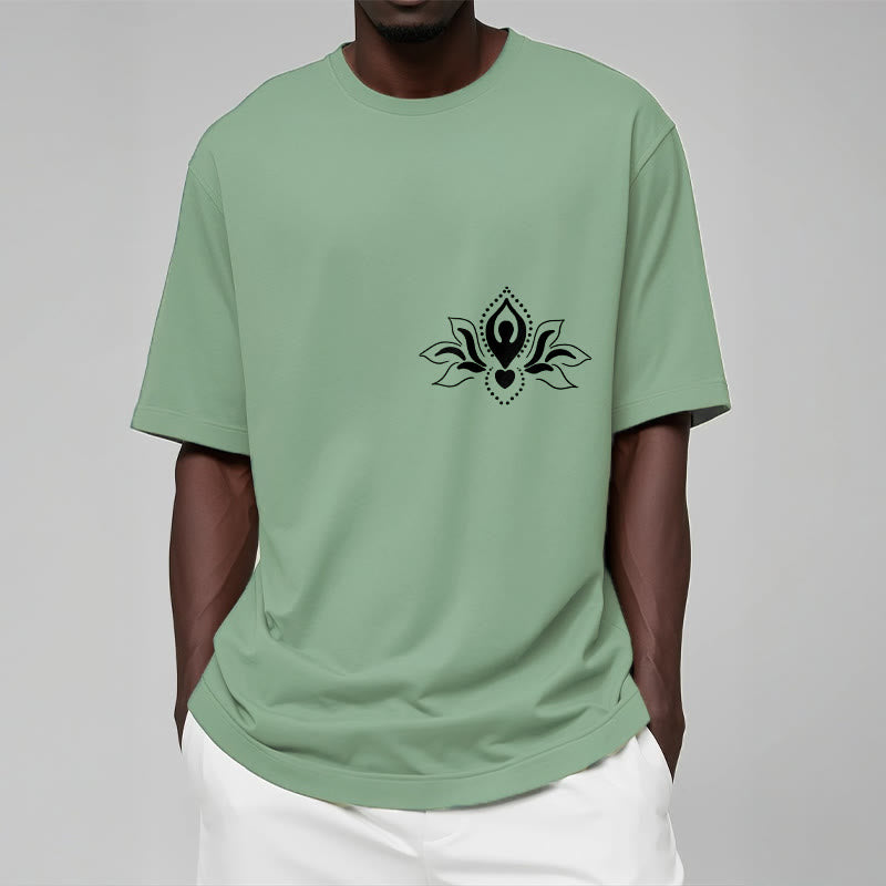 Camiseta con diseño de Buddha Stones de loto y meditación - image 16