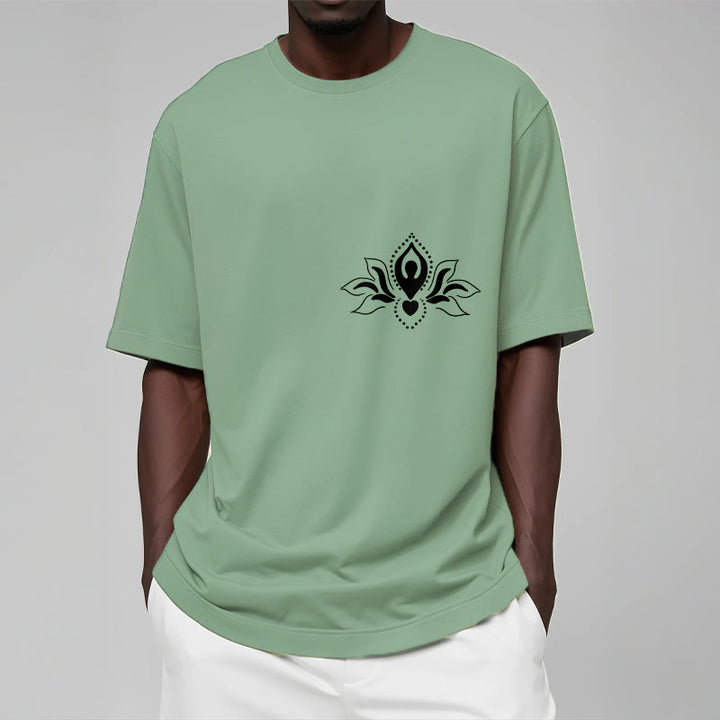 Camiseta con diseño de Buddha Stones de loto y meditación - image 16